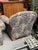 Textile Floral Lounge Arm Chairs For Sale - Image 7 of 9