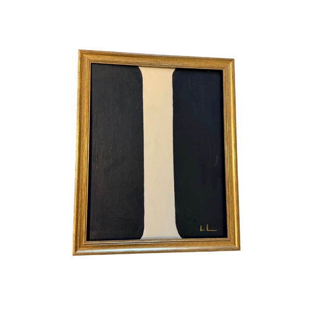 Mid-Century Modern Contemporary Abstract Expressionist Painting by Bryan Boomershine Framed For Sale - Image 3 of 7