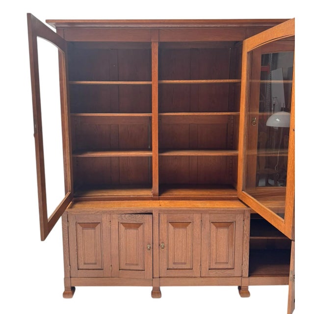 Arts & Crafts Library Bookcase by Willem Penaat for De Woning Amsterdam, 1904 For Sale - Image 5 of 11