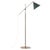 Danish Modern Floor Lamp in Brass and Lacquer attributed to Thomas Valentiner, 1960s For Sale - Image 11 of 11