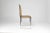 1970s Set of Four Italian Chrome, Burl Wood and Leather Dining Chairs, 1970s For Sale - Image 5 of 10