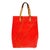 This exceptional and highly collectible piece of fashion history is a 2002/2003 limited edition Louis Vuitton Reade Tote...