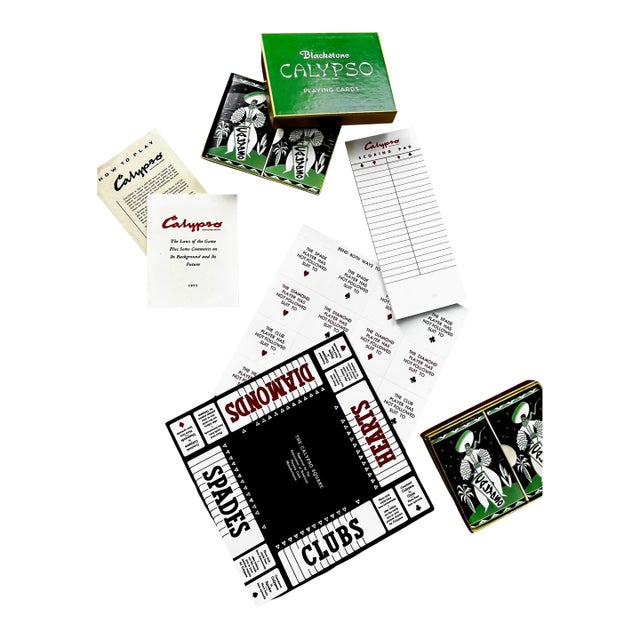 Arrco 1955 Blackstone Calypso Card Game For Sale