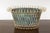 Rustic French Midcentury Oval Metal Cachepot with Scrolling Effects For Sale - Image 9 of 12