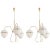 China 02 Triple Chandelier by Magic Circus Editions, Set of 2 For Sale - Image 6 of 6