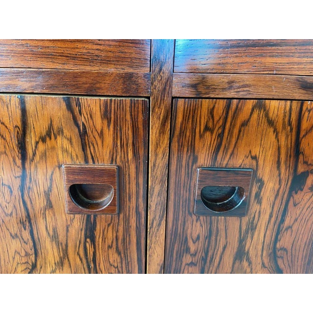 1960s Vintage Danish Rosewood Sideboards, 1960s, Set of 2 For Sale - Image 5 of 17