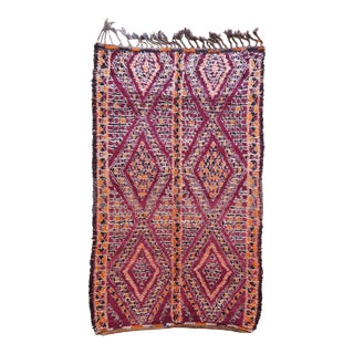 1980's Moroccan Collector Rug - 11.2 X 6.5 Ft For Sale