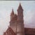 Worms Cathedral, Oil Painting on Board, 19th Century, Framed For Sale - Image 5 of 12