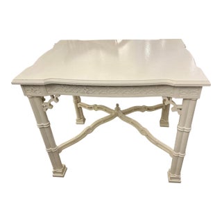 1970s Chinoiserie Side Table For Sale