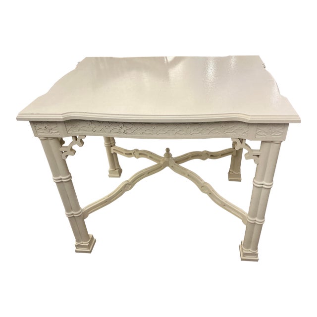 1970s Chinoiserie Side Table For Sale