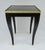 Donghia C.1980's "Essence," Square Occasional, Side, Satin Brass Gallery Satin Ebony Finish With Brushed Satin Brass Details For Sale - Image 10 of 18