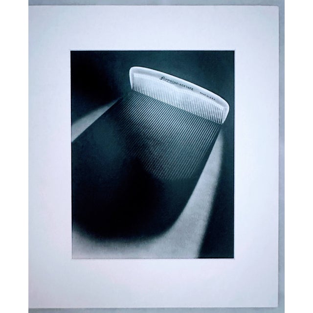 1980s Original John F. Collins “Forraine-Acetate Comb” Photograph With Matting For Sale In Denver - Image 6 of 13