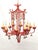 Immense Vintage Italian Tole Faux Bamboo Pagoda Lattice Brass Bell Chandelier ~ Rewired ~ Restored ~ Rejuvenated ~ Ready to Hang ~ For Sale - Image 12 of 12