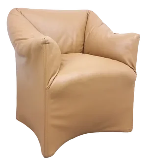 Leather Lounge Chair by Mario Bellini for Cassina