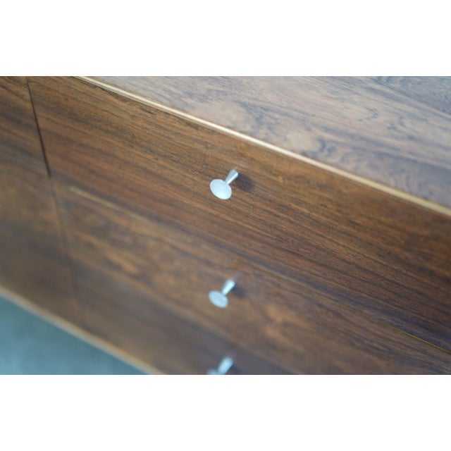 Mid 20th Century Rosewood Thin Edge Dresser by George Nelson for Herman Miller, C. 1950s For Sale - Image 5 of 7