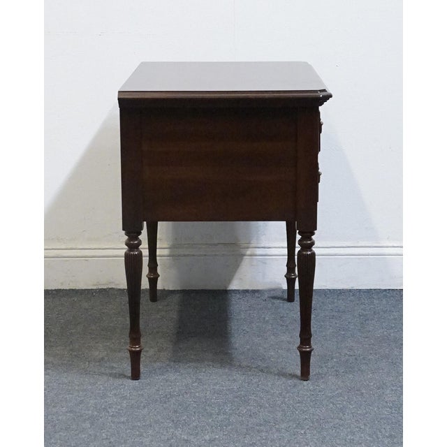 Ethan Allen Georgian Court Collection Solid Cherry Traditional Style 28" Nightstand 11-5206 For Sale - Image 12 of 13