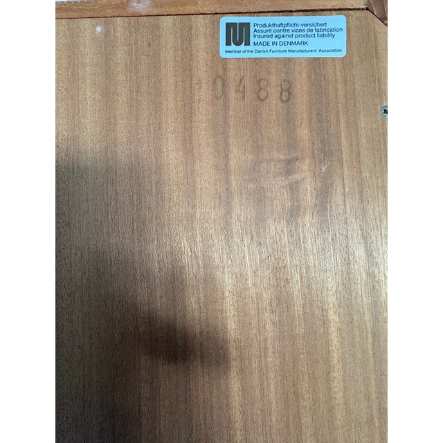 Mid-Century Modern 1970s Mid Century Danish Modern Cabinet Uldum Mobler Hutch Compact Display Teak Shelf For Sale - Image 3 of 10