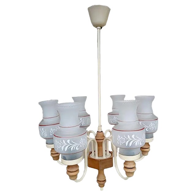 Vintage Chandelier, 1970s For Sale