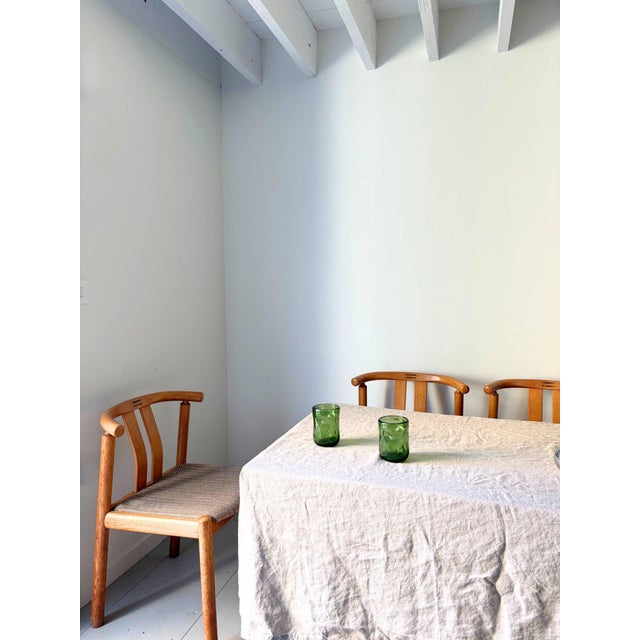 Vintage Danish Directional Dining Chairs by Hans Jorgen Frydendal, 1970s, Set of 4 For Sale - Image 6 of 13