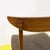 Wooden Chair with Brown Upholstered Seat For Sale - Image 9 of 11