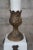 Antique French Neoclassical White Marble & Bronze Pedestal Sculpture Stand For Sale - Image 6 of 12