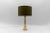 Gold Mid-Century Modern Table Lamp Base, Germany, 1960s For Sale - Image 8 of 10