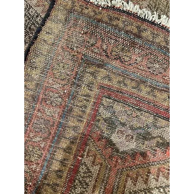 1920s Antique Persian Malayer Rug For Sale - Image 4 of 6