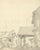 John Monro, Water Well with Hanging Laundry, Early 19th Century, Watercolour For Sale - Image 3 of 3