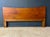 1960s Vintage King Size Mid-Century Walnut Headboard For Sale - Image 5 of 10