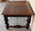 19th Spanish Carved Gargoyles Walnut Renaissance Library / Writing or Desk Table For Sale - Image 4 of 18