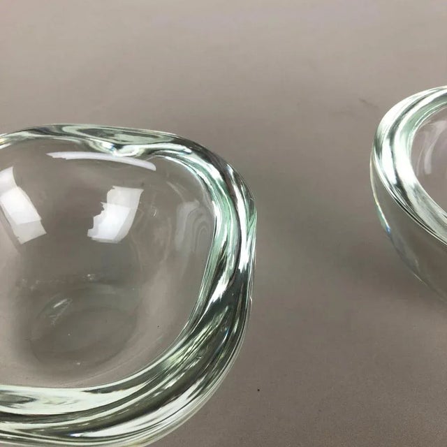 Murano Glass Shell Bowls, Italy, 1960s, Set of 2 For Sale - Image 15 of 18