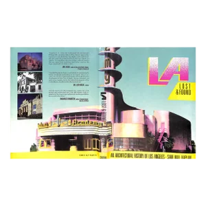 "La Lost & Found an Architectural History of Los Angeles" 1987 Kaplan, Sam Hall