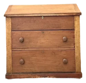 Vintage Tiger Maple Butlers Desk