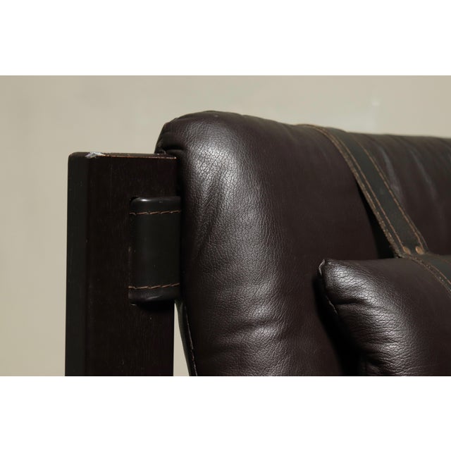 Brown Brutalist Modular Lounge Set by Sonja Wasseur 1970s, Set of 3 For Sale - Image 8 of 14