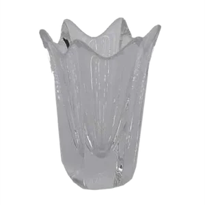 Vintage Scandinavian Crystal Tulip Vase by Jan Johansson for Orrefors, 1970s