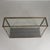 Glass Counter Display Case with a Brass Frame and Glass Shelves, 1930s For Sale - Image 4 of 18