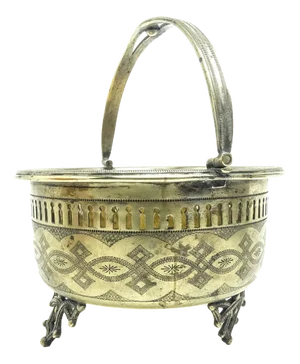 Austro-Hungarian Empire Eclectic Sugarbowl, 1890s