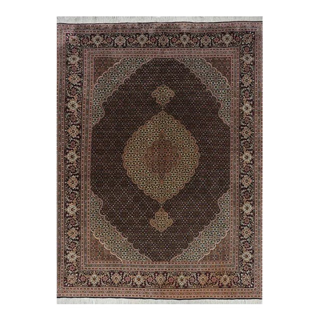 1990s Persian Tabriz Area Rug 5’0″ X 6’8″ For Sale