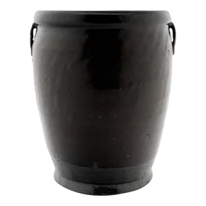 Chinese Tapered Kitchen Jar, C. 1900