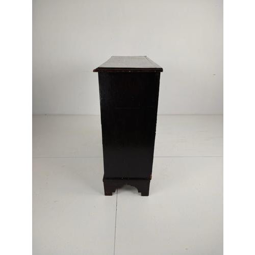 English Geometric-Panelled Oak Chest of Drawers, 1680 For Sale - Image 10 of 12