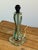 Turquoise Italian Fontana Arte Attributed Glass Table Lamp For Sale - Image 8 of 12