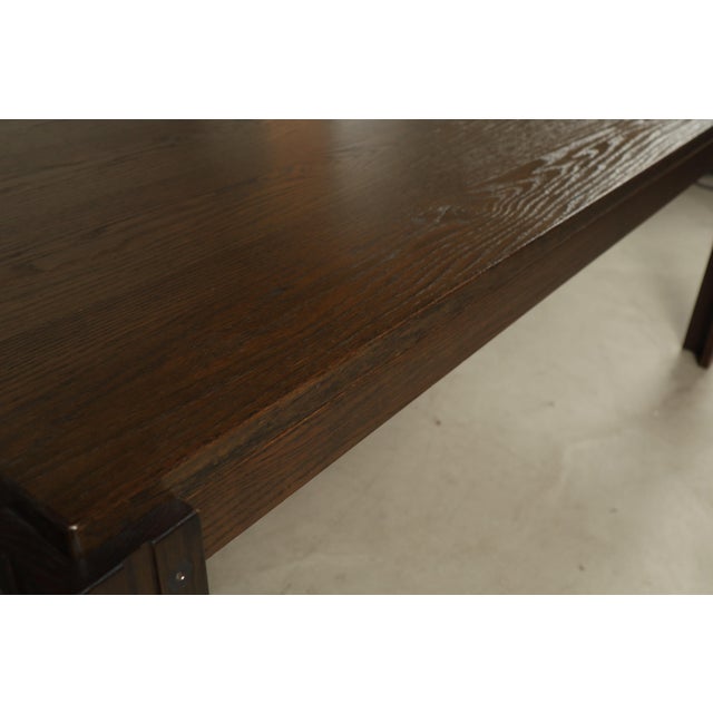 Extendable Oak Dining Table by Azs Meubelen, Netherlands, 1970s For Sale - Image 13 of 16
