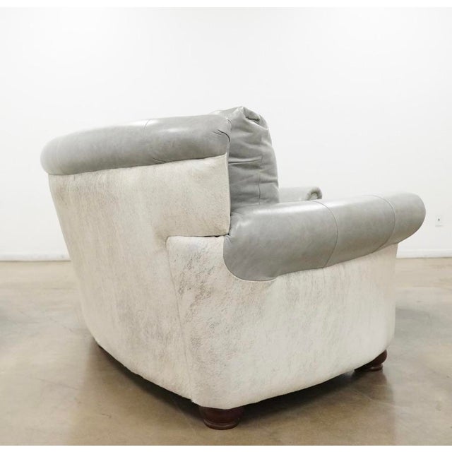 Custom Italian Curved Conversation Sofa For Sale In Austin - Image 6 of 16