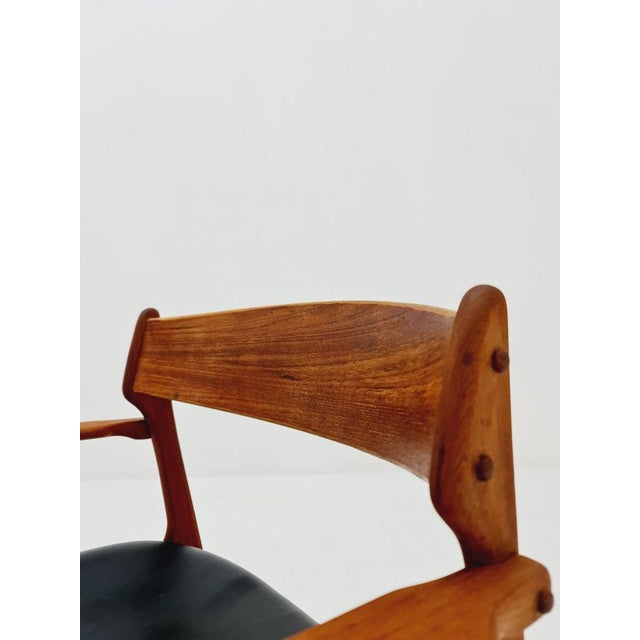 Danish Teak Armchair by Erik Buch, 1960s For Sale - Image 9 of 12
