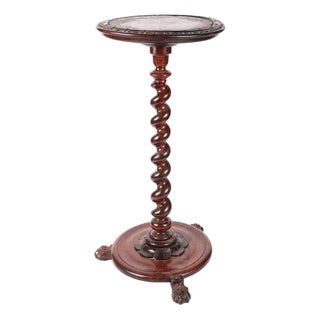 Victorian Barley Twist Side Table, 1900s For Sale