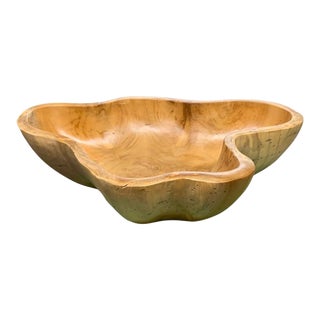 Medium Wooden Bowl For Sale