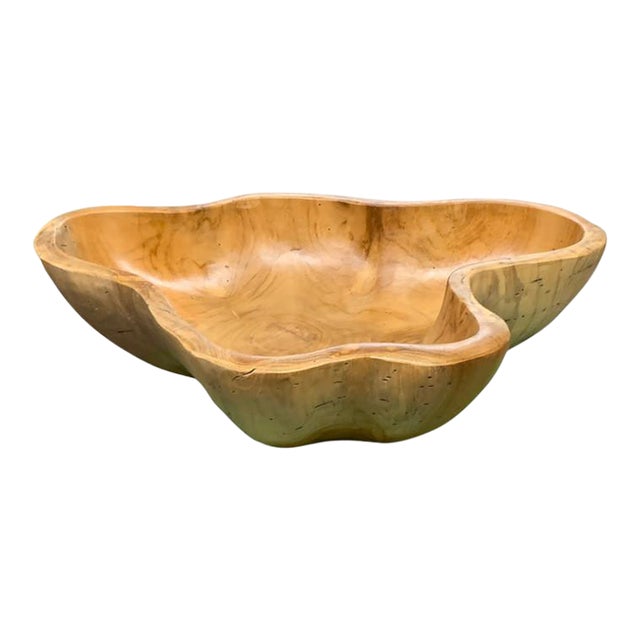 Medium Wooden Bowl For Sale