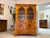 Restored Biedermeier display cabinet, bookcase, display cabinet, walnut, height x width x depth 175 x 124 x 37 For sale is...