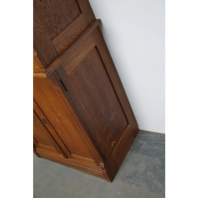 Dutch Oak Apothecary or Filing Cabinet, 1930s For Sale - Image 9 of 17