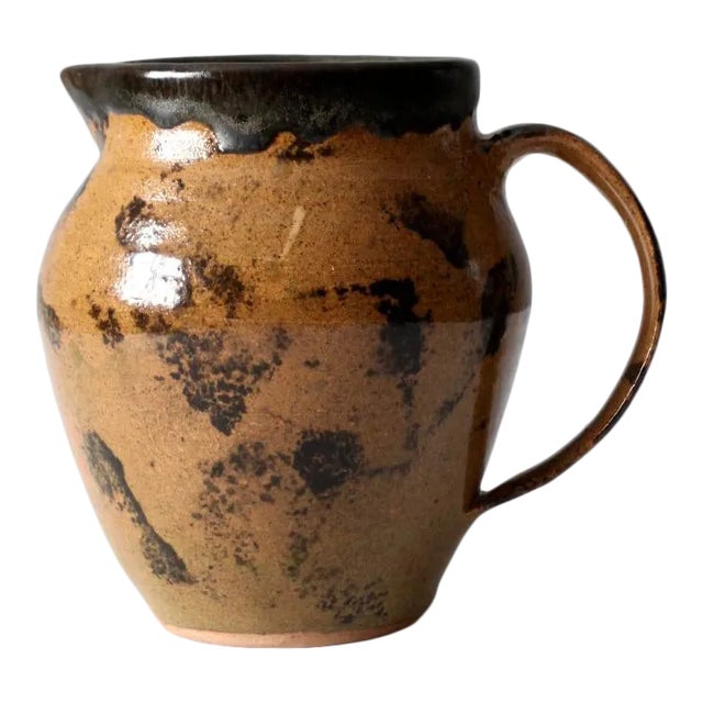 Vintage Studio Pottery Pitcher Circa 1992 For Sale